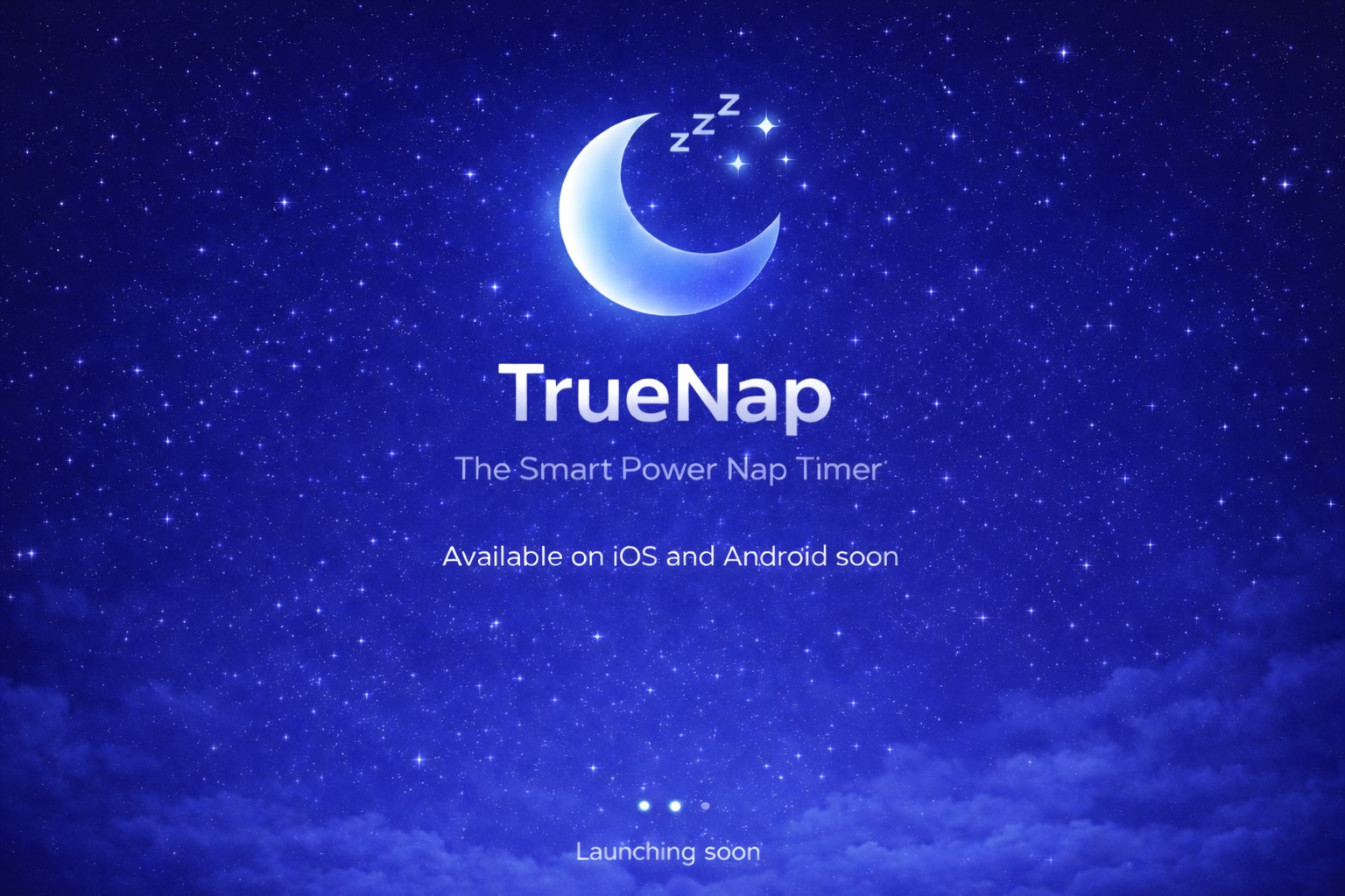 TrueNap landing image